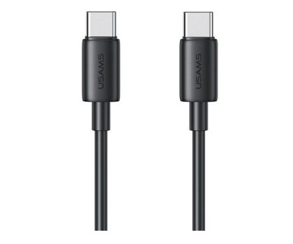 Kabel USAMS Kabel USB-C na USB-C 60W 1mFast Charging YD Series czarny